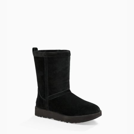 UGG Classic Short Weather Black Boots for Women (LJGW20935)